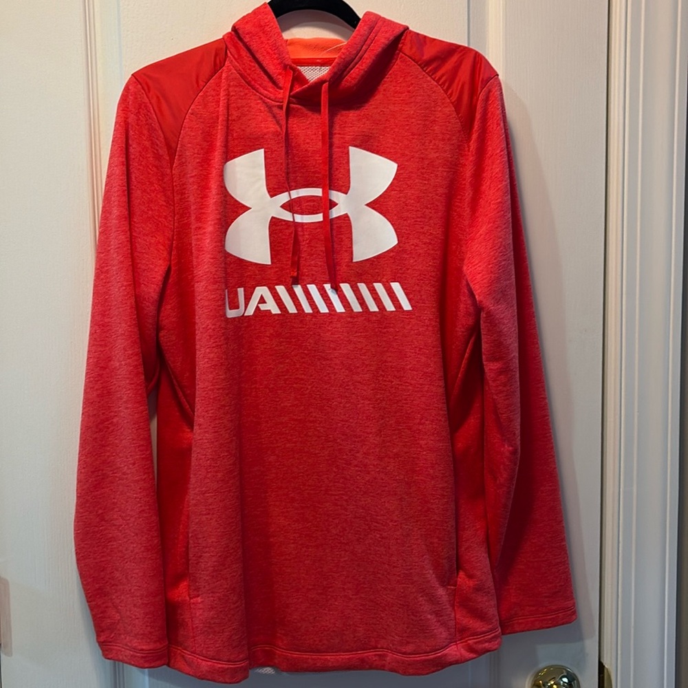 Men’s Underwear Armour Lightweight Sweatshirt Size Med, Color: heather red